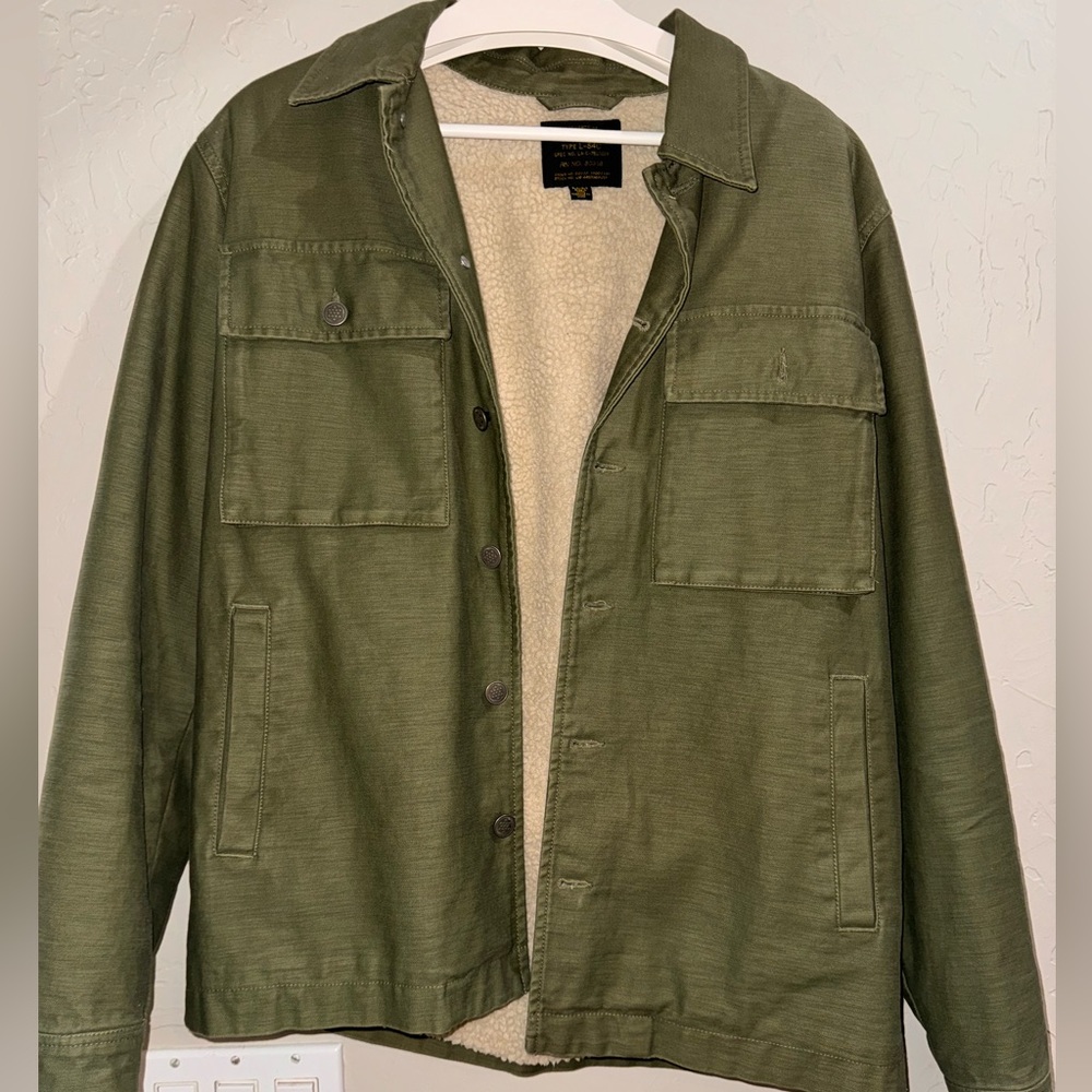 The Lucky Brand Sherpa Lined Field Jacket